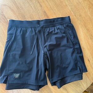 Mens Running Short - Signature Way of Life Mesh Grand 2-in-1 Short in Black